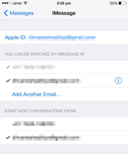 iMessage “Waiting for activation” error 