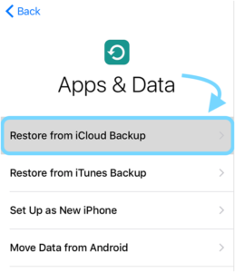 How To Restore iPhone From iCloud