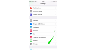 To Enable/Disable Location Services On iPhone