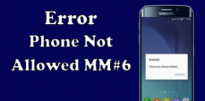 Phone Not Allowed MM#6 