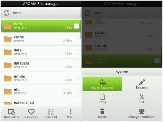 AROMA File Manager Download (Recovery File Manager)